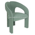 Italian Minimalist living room green Dubet lounge chairs